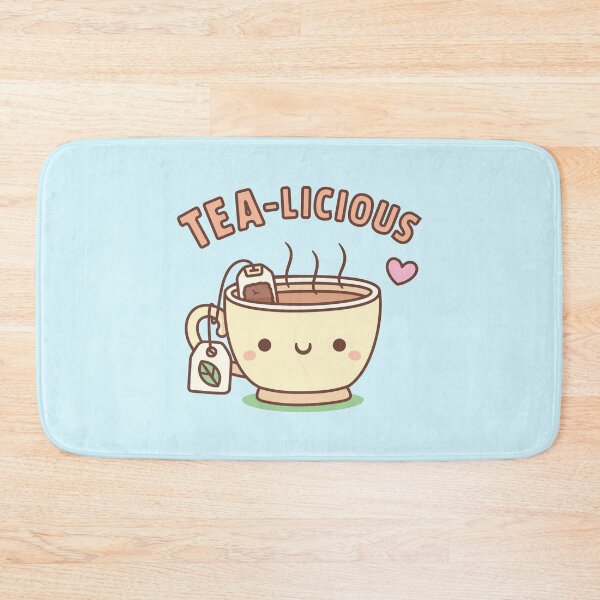 Item preview, Cute Teacup Tea-licious Funny Pun designed and sold by rustydoodle.