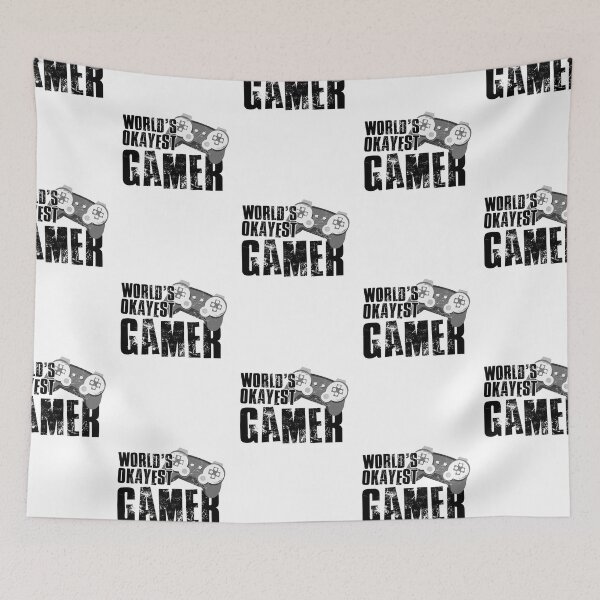 Item preview, Worlds Okayest Gamer, Gamer Gift Idea designed and sold by FNStuff.