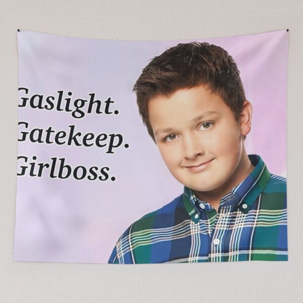 Item preview, Gibby Gaslight Gatekeep Girlboss designed and sold by emilysigerr.