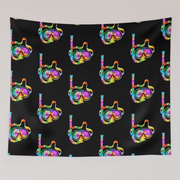 Item preview, Watercolor colorful bright Diving  designed and sold by VickyCloset.