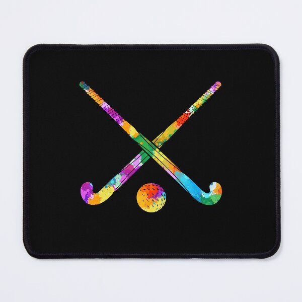 Item preview, Watercolor colorful bright Field Hockey designed and sold by VickyCloset.