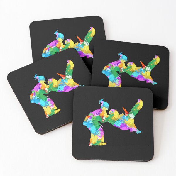 Artikelvorschau, Aquarell bunter, heller Jiu-Jitsu entworfen und verkauft von VickyCloset.