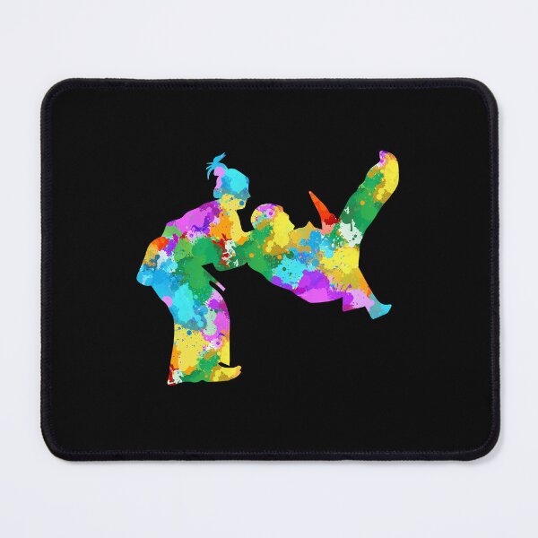 Item preview, Watercolor colorful bright Jiu jitsu designed and sold by VickyCloset.