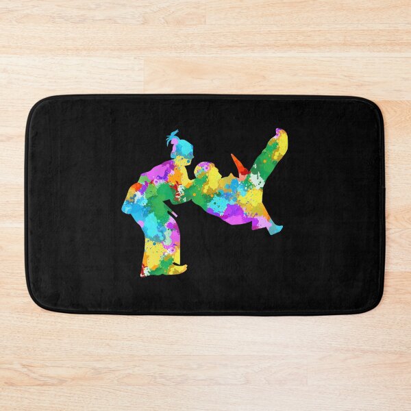Item preview, Watercolor colorful bright Jiu jitsu designed and sold by VickyCloset.