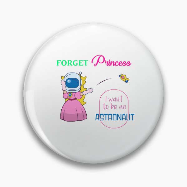 Item preview, Rather Astronaut than Princess Design designed and sold by sebastian3210.