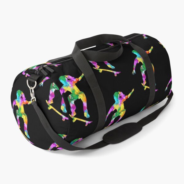 Item preview, Watercolor colorful bright Skateboarding designed and sold by VickyCloset.