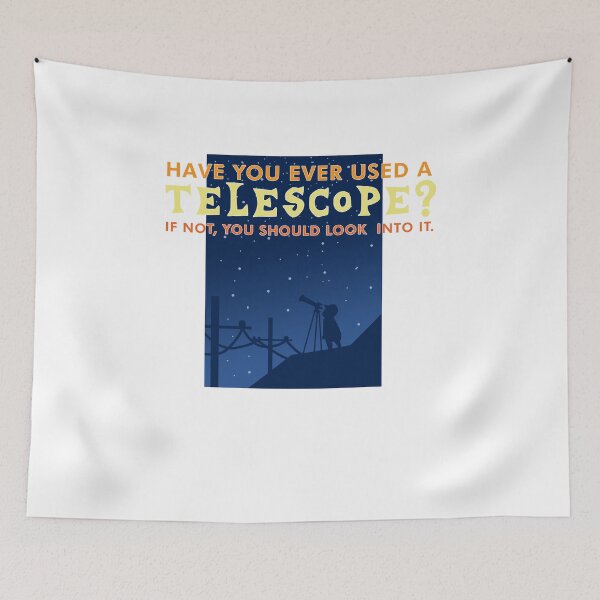 Item preview, Ever used a Teleskop Design for a Astronaut Spaceman designed and sold by sebastian3210.