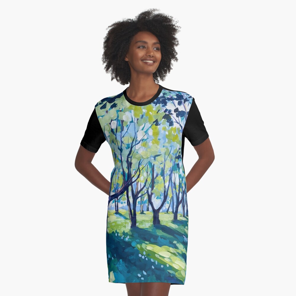 Item preview, Graphic T-Shirt Dress designed and sold by ClairBremner.