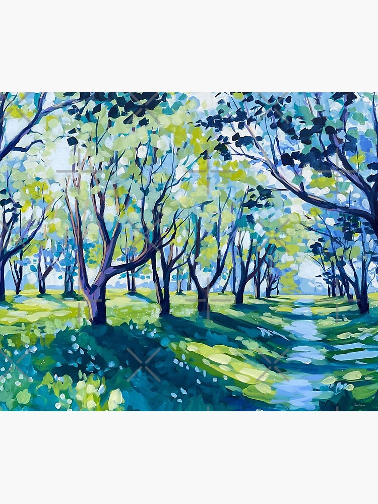 Spring Plum Trees by ClairBremner