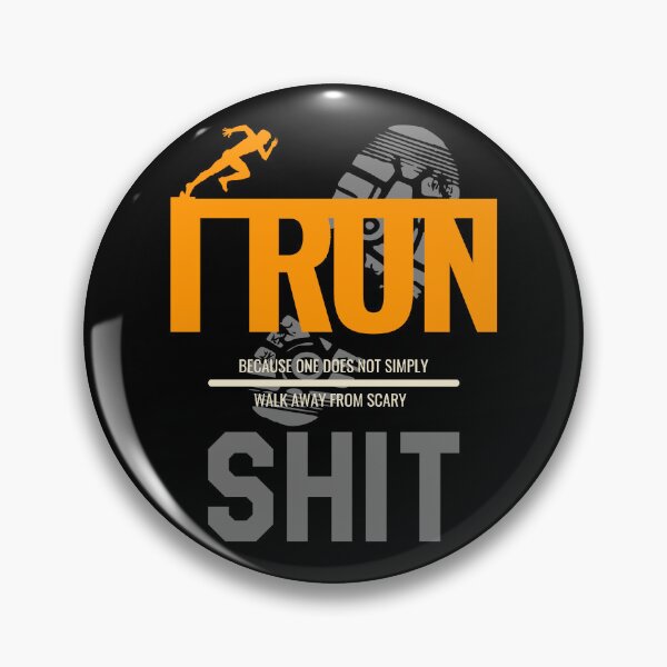 Item preview, I Run Because Scary  designed and sold by VictorL Designs.