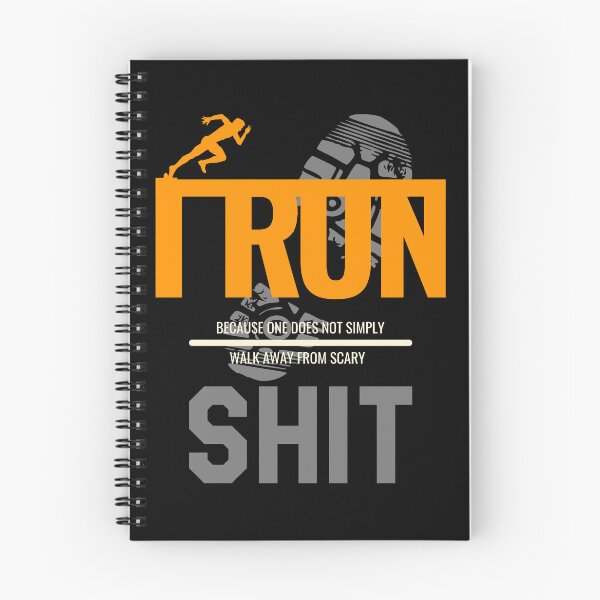 Item preview, I Run Because Scary  designed and sold by VictorL Designs.