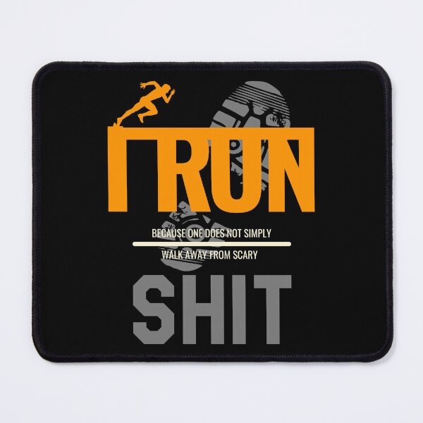 Item preview, I Run Because Scary designed and sold by VictorL Designs.