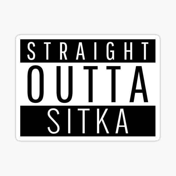 Sitka Logo Decal Sticker
