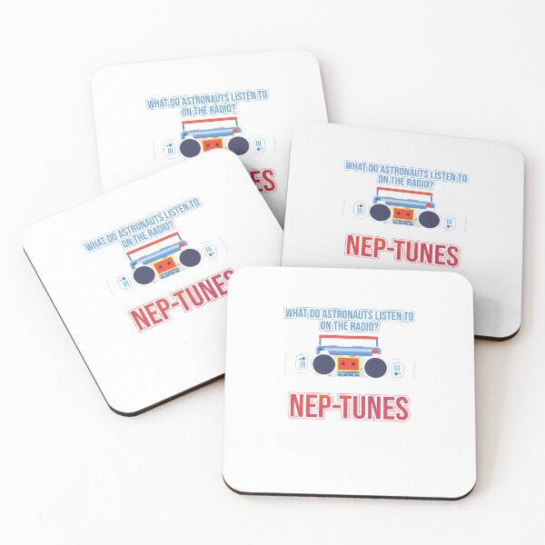 Item preview, Astronauts listen to Nep-Tunes Design designed and sold by sebastian3210.