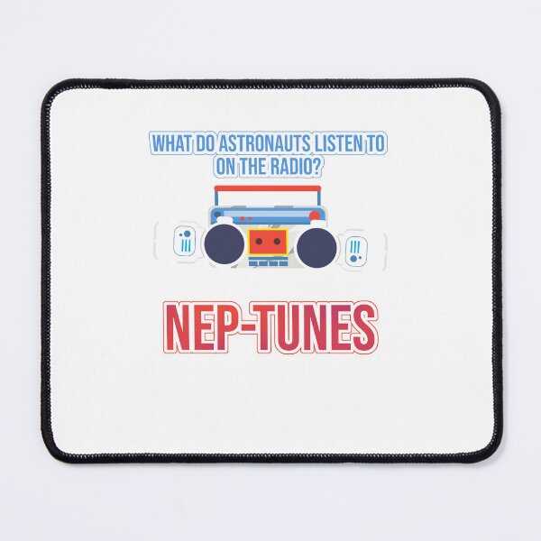 Item preview, Astronauts listen to Nep-Tunes Design designed and sold by sebastian3210.