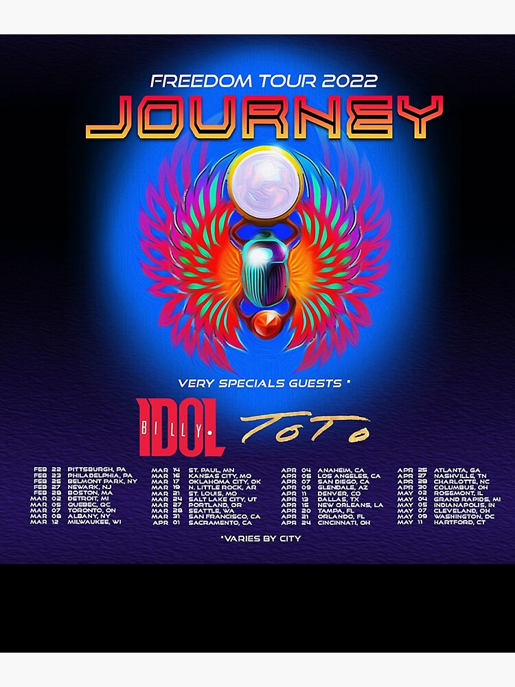 journey concert tour dates 2022