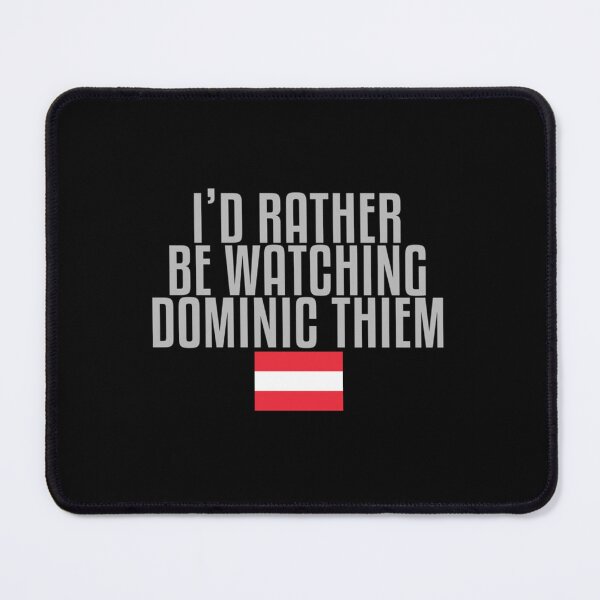 Item preview, I_d rather be watching Dominic Thiem designed and sold by Nolan-US.