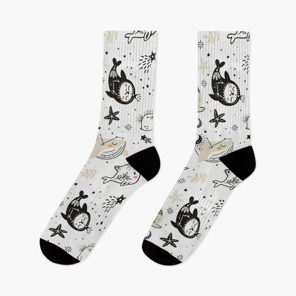 Item preview, Whales Fishes Constellation designed and sold by Mnightsa.