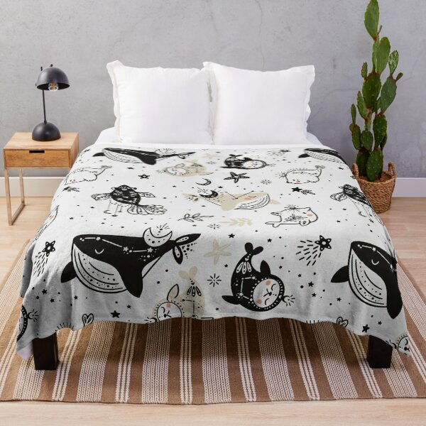Item preview, Whales Fishes Constellation designed and sold by Mnightsa.
