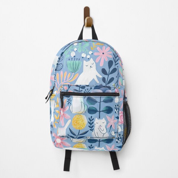 Item preview, White Cats Floral designed and sold by Mnightsa.