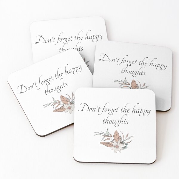 Item preview, Don't Forget The Happy Thoughts designed and sold by NishiiAgrawal.