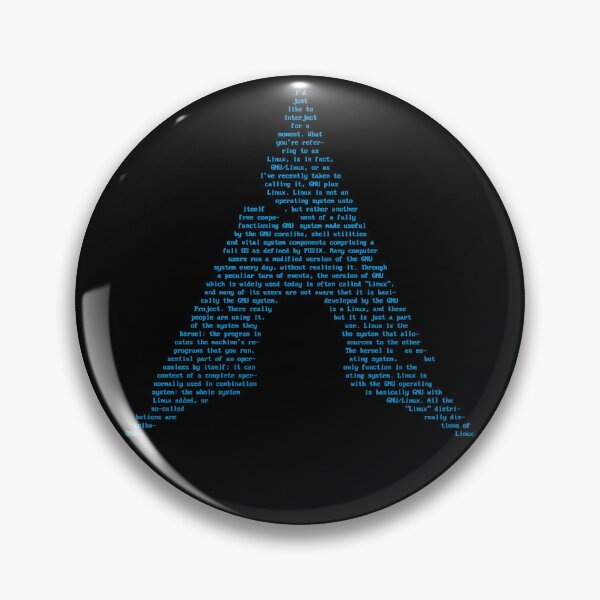Item preview, Arch GNULinux Richard Stallman Interject copy pasta designed and sold by javondaasha.