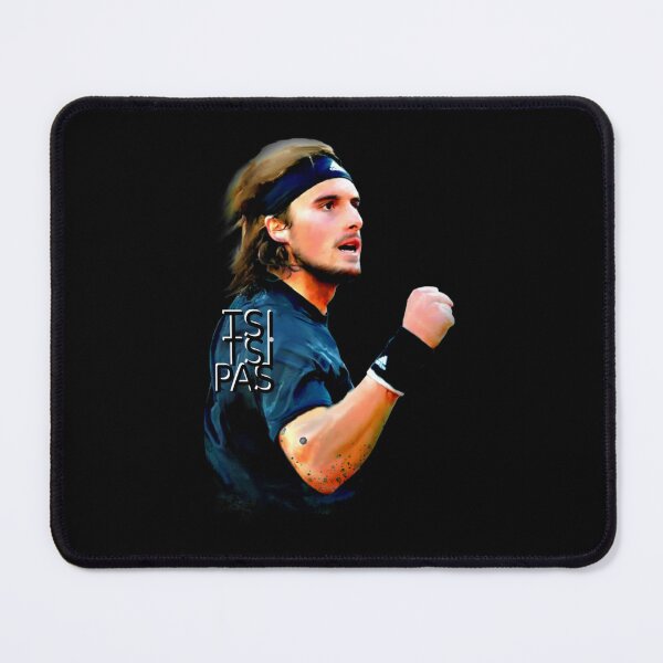 Item preview, Stefanos Tsitsipas Image (white)   designed and sold by Nolan-US.