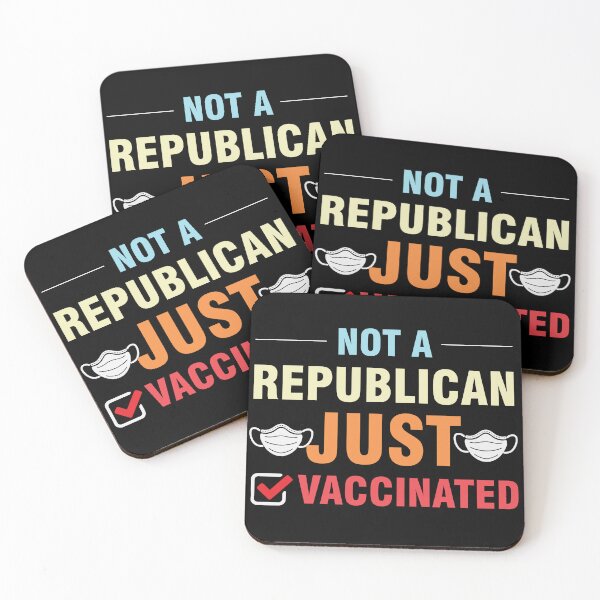 Item preview, Not a Republican Just Vaccinated designed and sold by RandomDel.