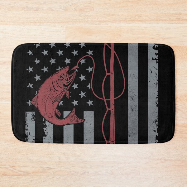 Item preview, Vintage American flag fishing  designed and sold by Mnightsa.