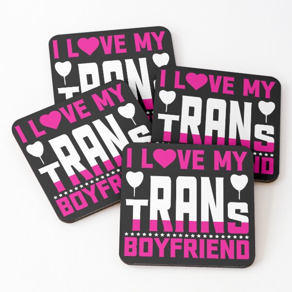 Item preview, I Love My Trans Boyfriend designed and sold by RandomDel.