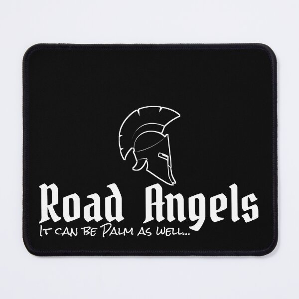 Item preview, ROAD ANGELS | Designed for Bikers and Adventure Lovers ( BLACK VERSION ) designed and sold by WINS Rider.