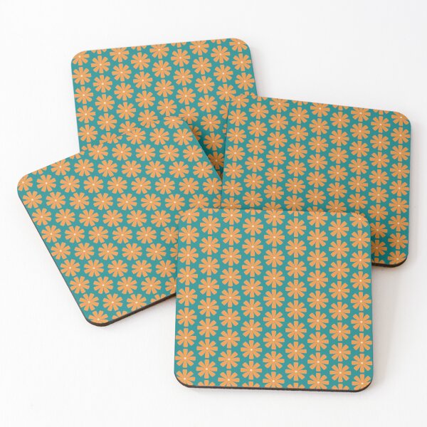 Item preview, Blomma, Groovy Retro Flower Seamless Pattern - Retro Styles designed and sold by BesanoStyle.
