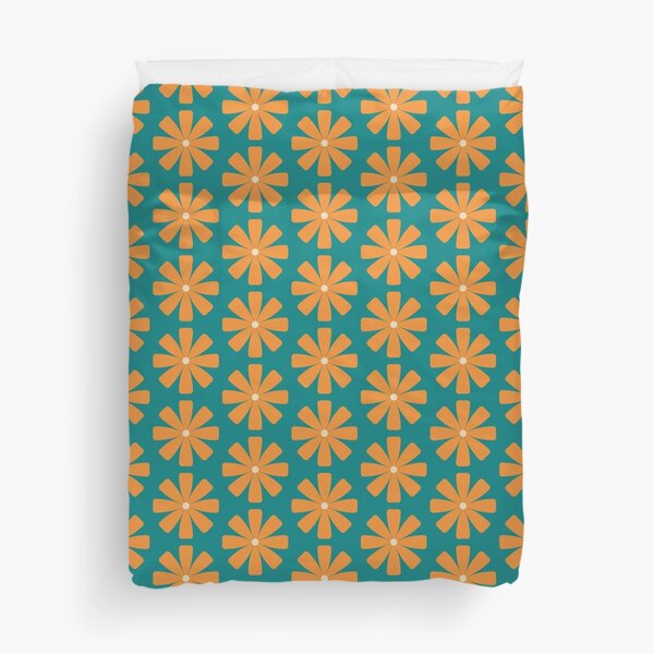 Item preview, Blomma, Groovy Retro Flower Seamless Pattern - Retro Styles designed and sold by BesanoStyle.