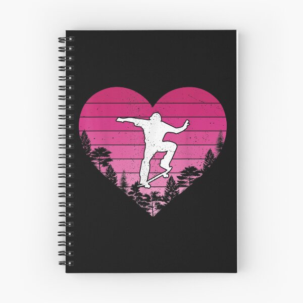 Artikelvorschau, Skateboarding-Liebhaber-Vintager Herz-Skateboarding-Valentinsgruß entworfen und verkauft von bessiey23.