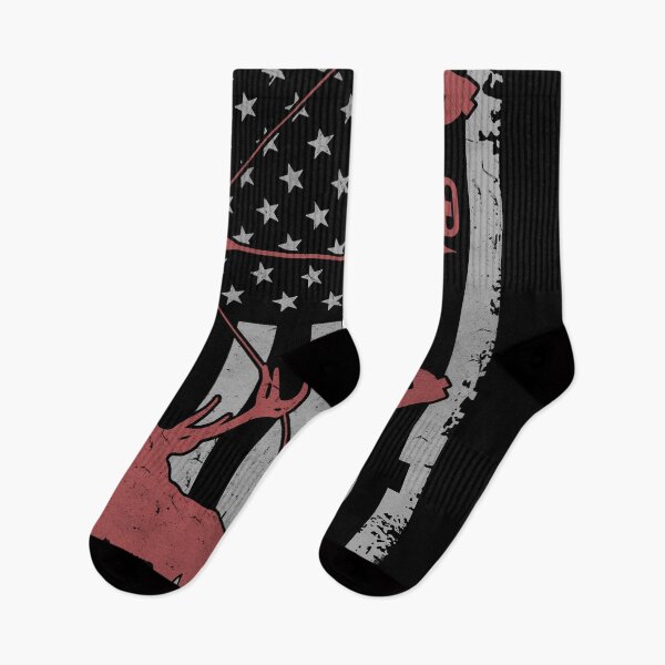 Item preview, Vintage American flag Deer Hunting designed and sold by Mnightsa.