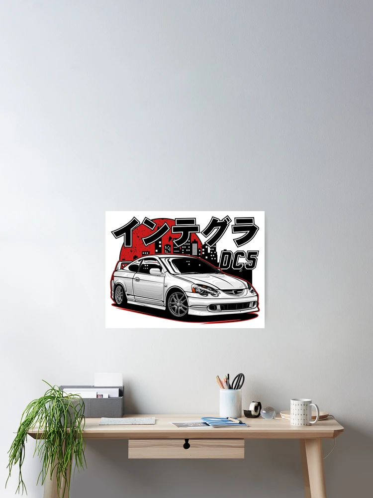 Thumbnail 2 of 3, Poster, Integra DC5 Type R designed and sold by idrdesign.