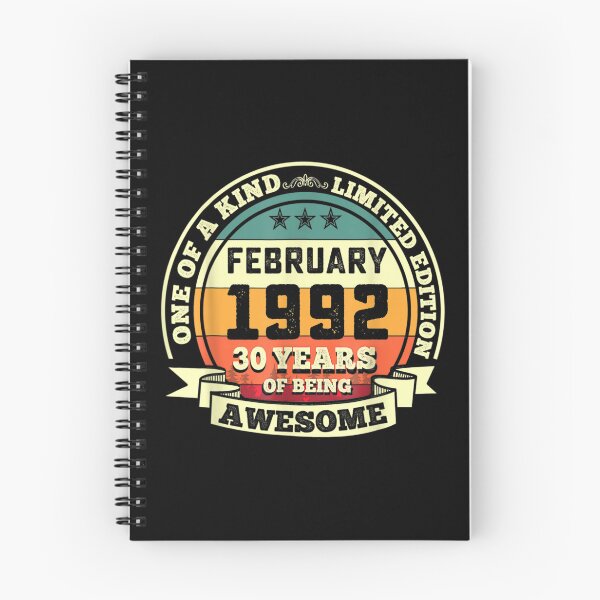 Item preview, February 1992 30th Birthday Gift 30 Years Of Being Awesome  designed and sold by bessiey23.