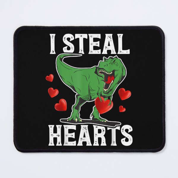 Item preview, I Steal Hearts Dinosaur Funny Valentines Day designed and sold by bessiey23.