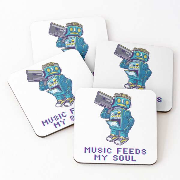 Item preview, Music Feeds My Soul, Robotic  designed and sold by Ildar012.