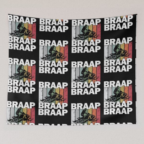 Item preview, Braap braap braap snowmobile designed and sold by Mnightsa.