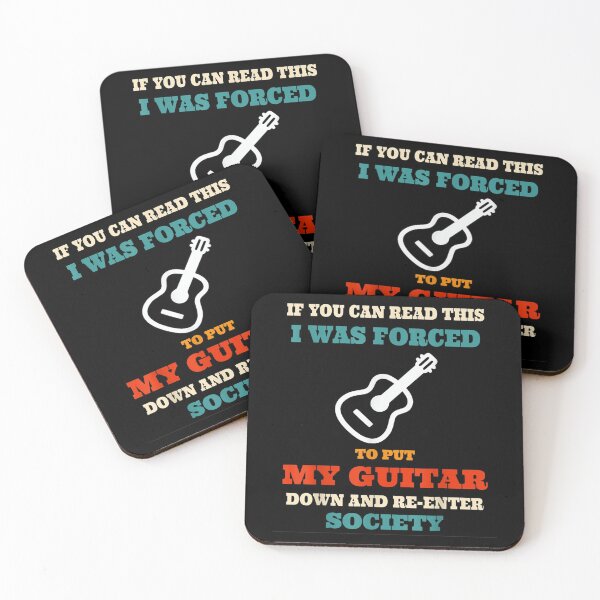 Item preview, I Was Forced To Put My Guitar Down Funny Valentines Day  designed and sold by bessiey23.