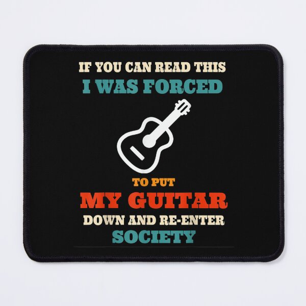 Item preview, I Was Forced To Put My Guitar Down Funny Valentines Day  designed and sold by bessiey23.