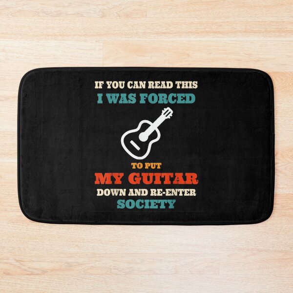 Item preview, I Was Forced To Put My Guitar Down Funny Valentines Day  designed and sold by bessiey23.