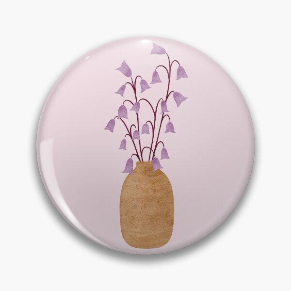 Item preview, Purple Harebells Vase designed and sold by RebeccaFlaherty.