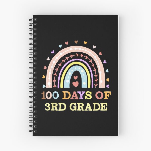 Item preview, Funny 100 Days Smarter 100th Day Of 3rd Grade Boho Rainbow  designed and sold by bessiey23.