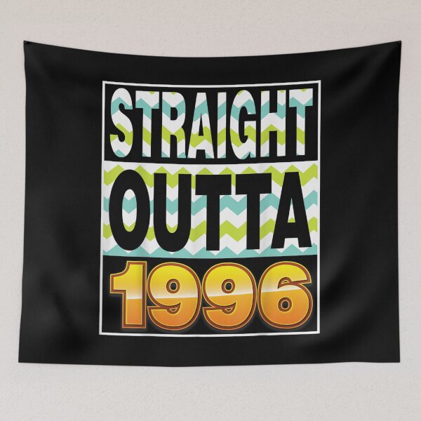 Item preview, Straight Outta 1996 26th Birthday 26 Years Old Vintage Retro  designed and sold by bessiey23.
