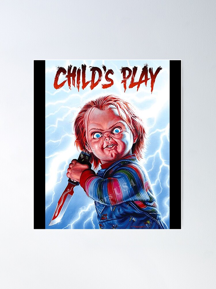 Child's Play Chucky Horror Movie Poster sold by Orange Boba Fett | SKU ...