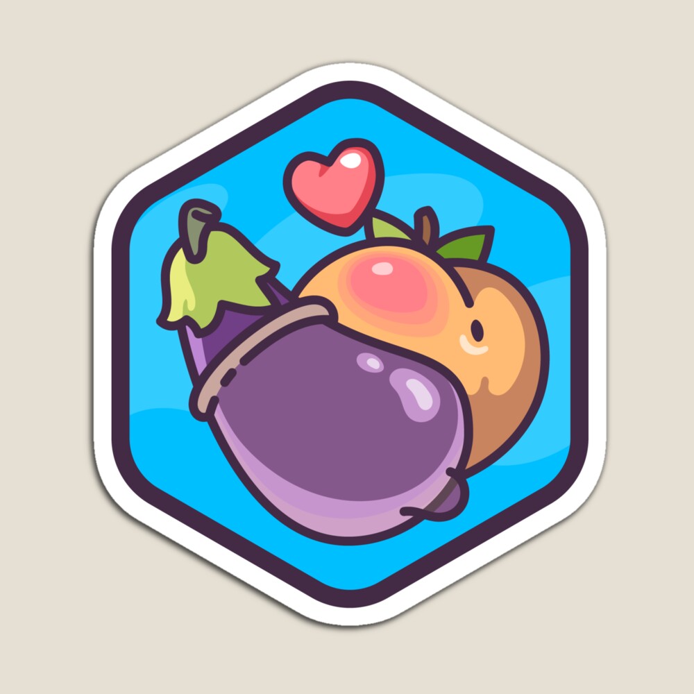 Eggplant Peach Sticker - Eggplant Peach Spray - Discover & Share GIFs