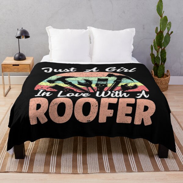 Item preview, Just A Girl In Love With A Roofer Roof Mechanic Roofer Wife designed and sold by bessiey23.