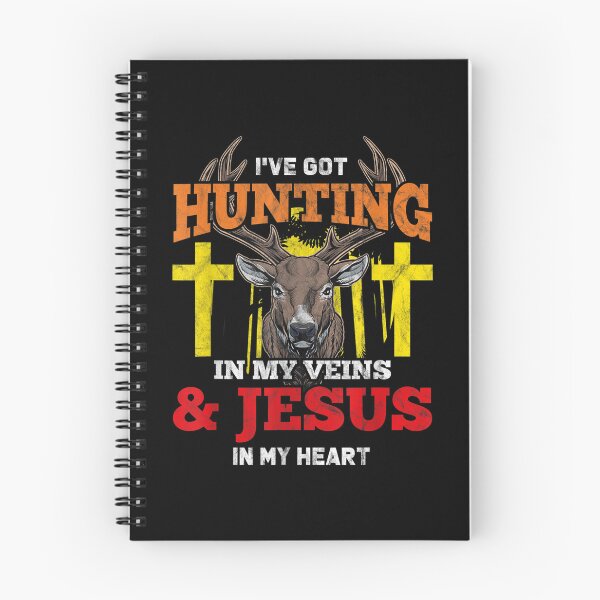 Item preview, I've Got Hunting In My Veins Jesus In My Heart  designed and sold by bessiey23.